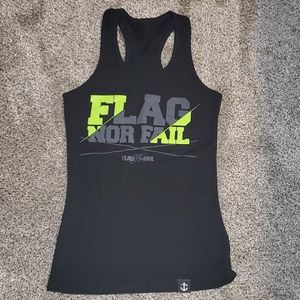 Flag Nor Fail Racerbank Tank Top